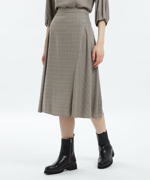 「MACKINTOSH PHILOSOPHY」 スカート 38 ネイビー レディース