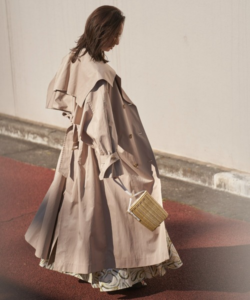 FRAY I.D（フレイ・アイディー） トレンチコート 0 ベージュ