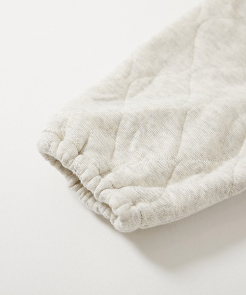 devirock（デビロック） ベビー服 ロンパース ニットキルト ボア