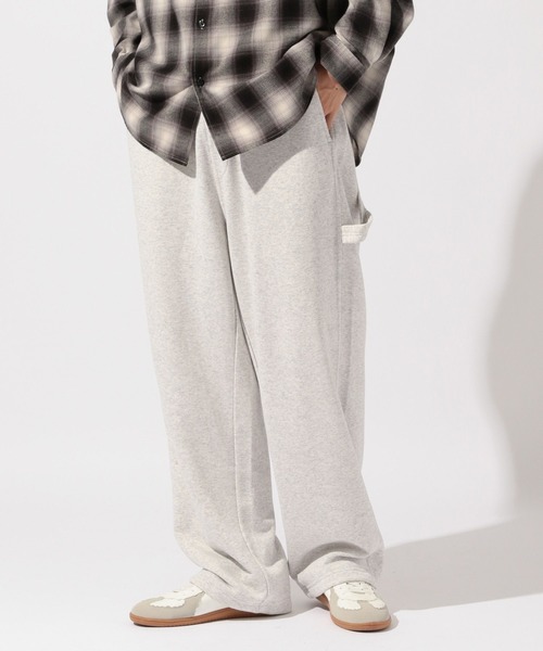 Dickies×Niko and… コラボ ペインターパンツ ホワイト M niko and…（ニコアンド） パンツ スウェットペインターパンツ メンズ