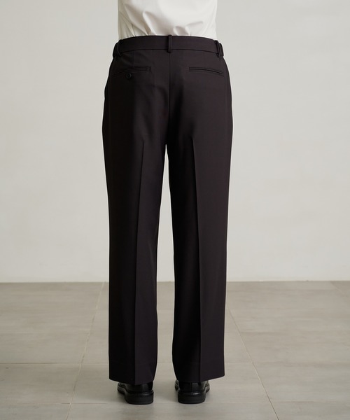 PUBLIC TOKYO（パブリックトウキョウ） スラックス 3 ブラック メンズ