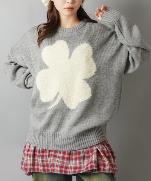 SPINNS（スピンズ） ニット セーター シャギークローバーニット/NEO森