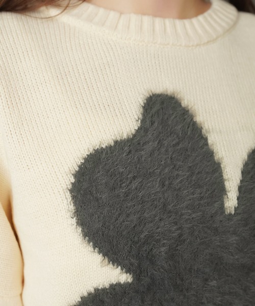 SPINNS（スピンズ） ニット セーター シャギークローバーニット/NEO森