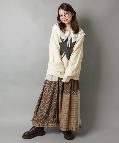 SPINNS（スピンズ） ニット セーター シャギークローバーニット/NEO森