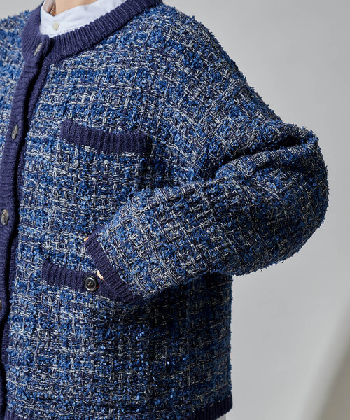 FREAK'S STORE（フリークスストア） カーディガン ツイーディー ニット