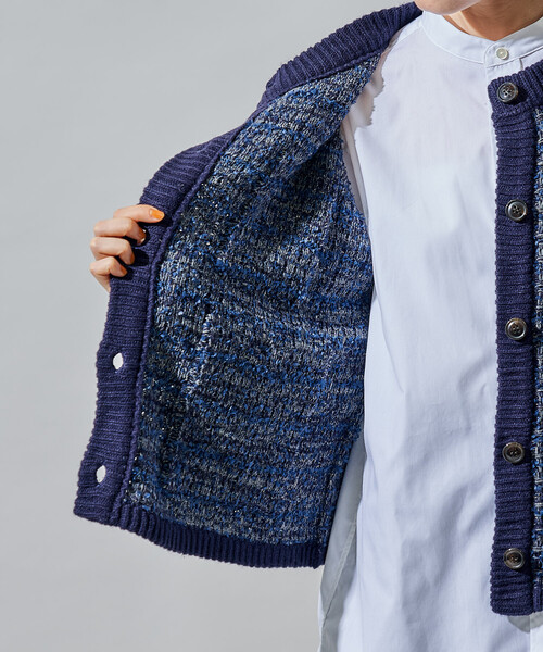 FREAK'S STORE（フリークスストア） カーディガン ツイーディー ニット