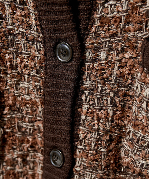 FREAK'S STORE（フリークスストア） カーディガン ツイーディー ニット