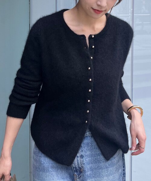 SHENERYラクーンペプラムカーディガン SHENERY（シーナリー） カーディガン ラクーンペプラムカーディガン