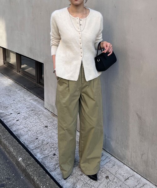 SHENERYラクーンペプラムカーディガン SHENERY（シーナリー） カーディガン ラクーンペプラムカーディガン