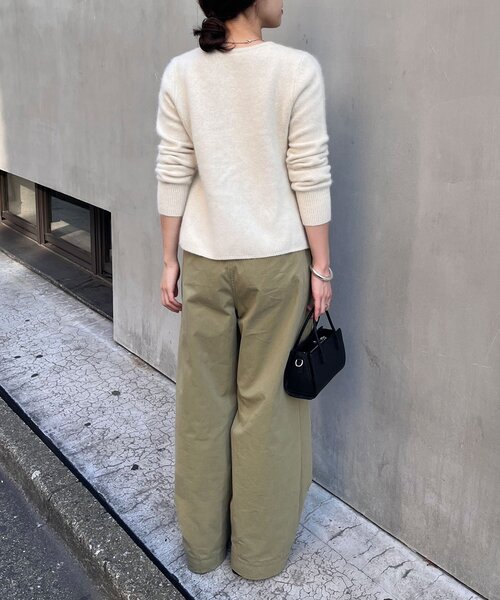 SHENERY（シーナリー） カーディガン ラクーンペプラムカーディガン