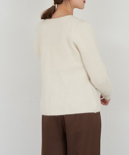 SHENERY（シーナリー） カーディガン ラクーンペプラムカーディガン