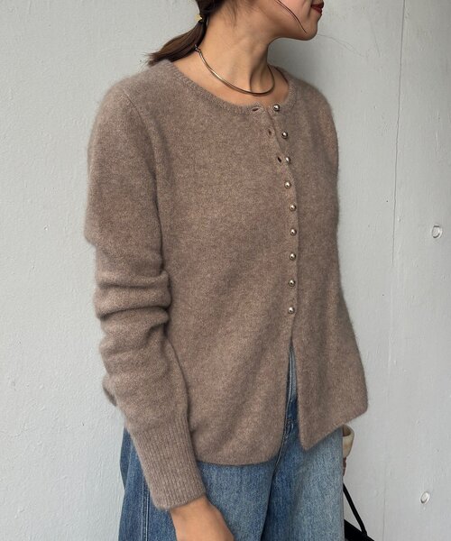 SHENERY（シーナリー） カーディガン ラクーンペプラムカーディガン