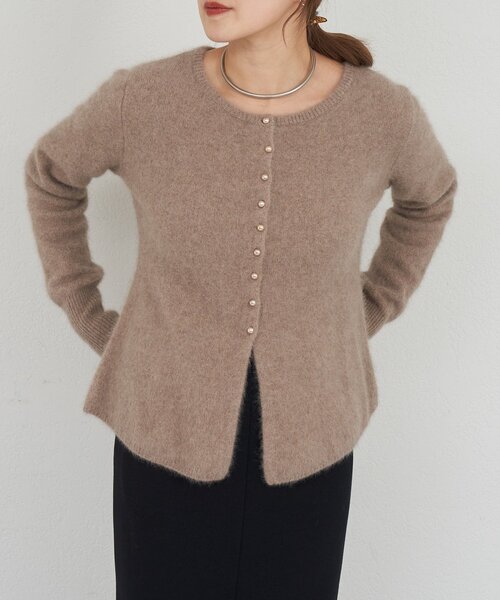SHENERY（シーナリー） カーディガン ラクーンペプラムカーディガン