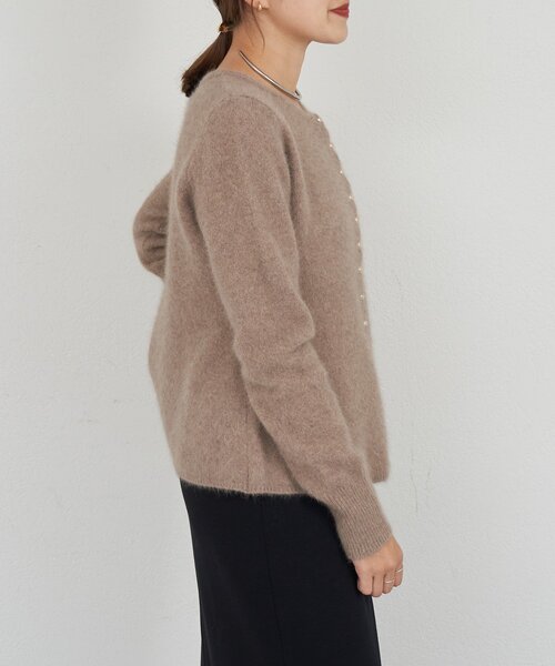 SHENERY（シーナリー） カーディガン ラクーンペプラムカーディガン