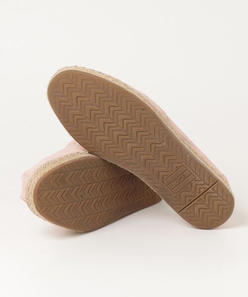 「TOMS」 シューズ 24.5cm ピンク レディース_画像3
