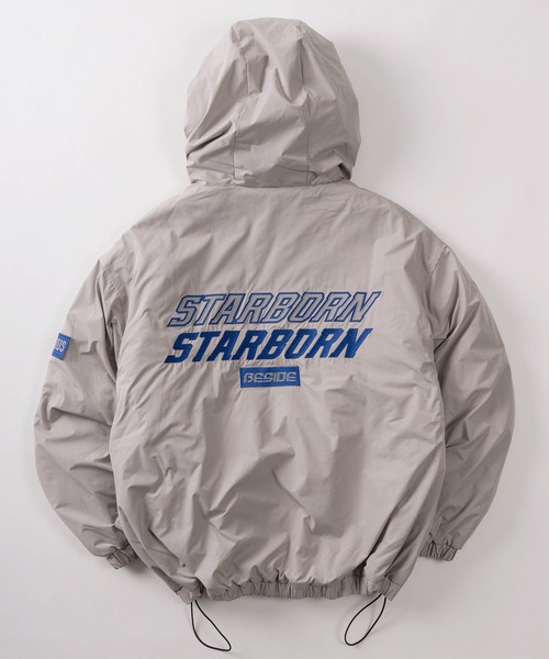 ダウンジャケット ダウン 「82」「MATEY」ワンポイント＆バック刺繍