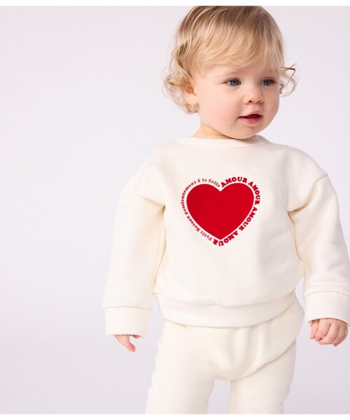 PETIT BATEAU（プチバトー） トレーナー スウェットプルオーバー