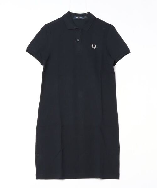FRED PERRY（フレッドペリー） 半袖ワンピース 10 ネイビー