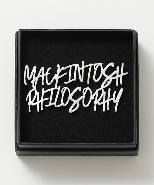 オリジナル　ブローチタイプm MACKINTOSH PHILOSOPHY（マッキントッシュフィロソフィー） アレルギー