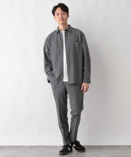 「GLOBAL WORK」 スラックス SMALL ブラック メンズ_画像8