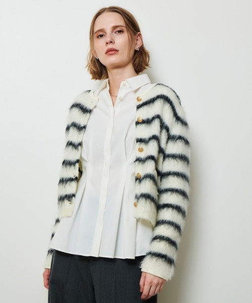 allureville（アルアバイル） カーディガン シャギーニット