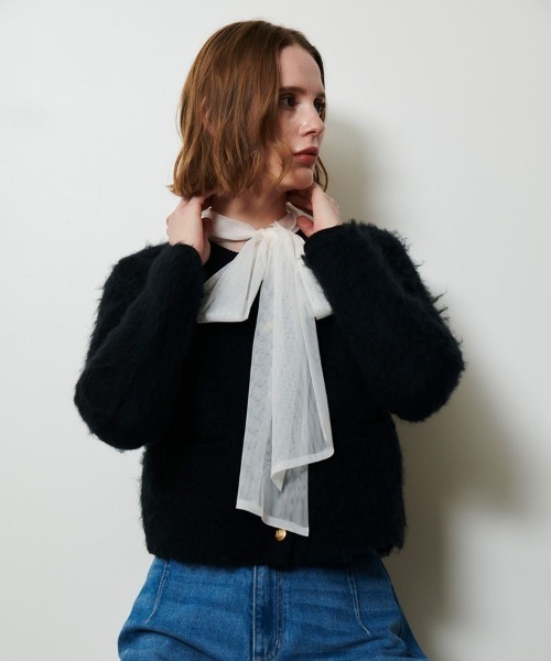 allureville（アルアバイル） カーディガン シャギーニット