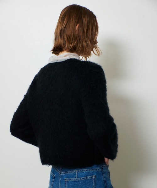 allureville（アルアバイル） カーディガン シャギーニット