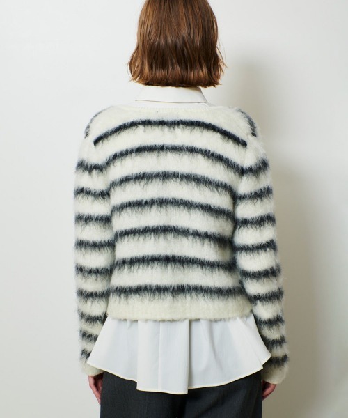 allureville（アルアバイル） カーディガン シャギーニット