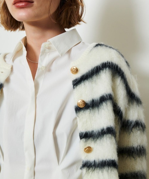 allureville（アルアバイル） カーディガン シャギーニット