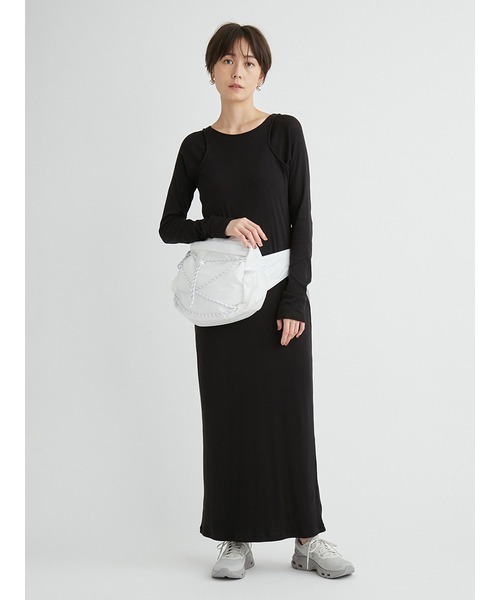 「emmi」 ショルダーバッグ FREE ライトグレー レディース_画像8