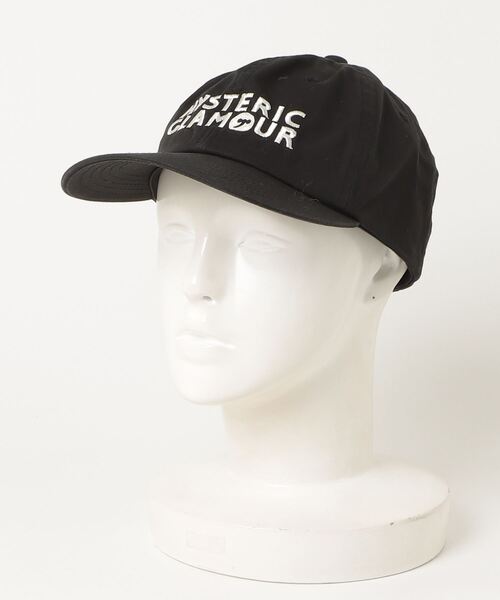 HYSTERIC GLAMOUR 「HYSTERIC GLAMOUR」 キャップ FREE ブラック