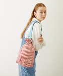 トートバッグ STRIPED TOTE BAG...の詳細画像1