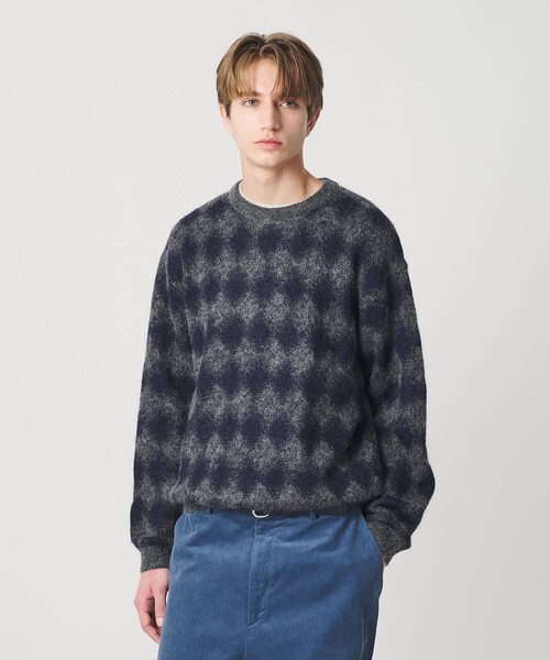 BEAUTY＆YOUTH UNITED ARROWS セーター ニット ロンバス モヘヤ クルー