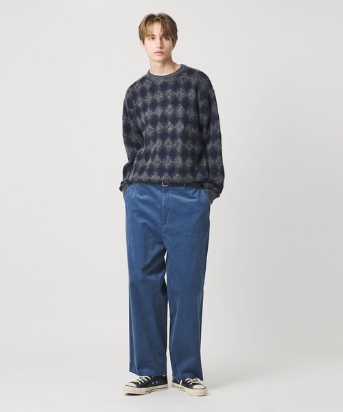 BEAUTY＆YOUTH UNITED ARROWS セーター ニット ロンバス モヘヤ クルー