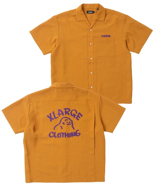 XLARGE（エクストラ ラージ） 半袖シャツ L マスタード メンズ