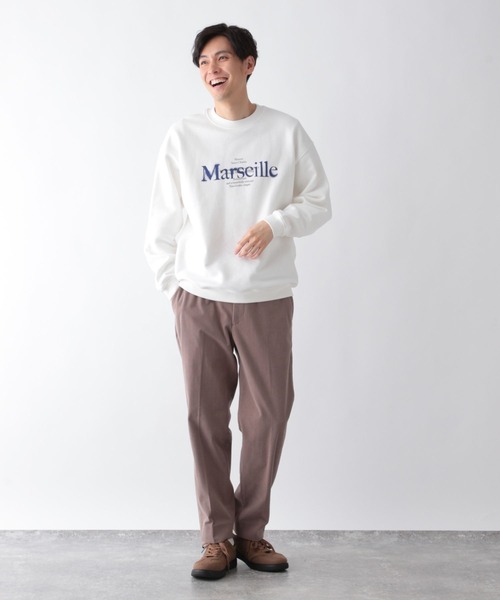 GLOBAL WORK（グローバルワーク） トレーナー スウェット グラフィック