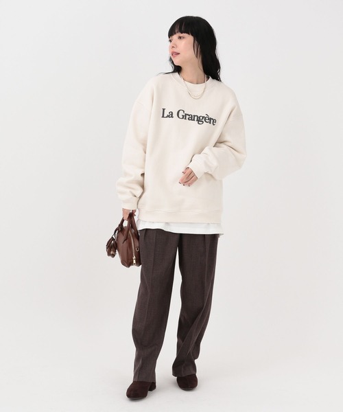 GLOBAL WORK（グローバルワーク） トレーナー スウェット グラフィック