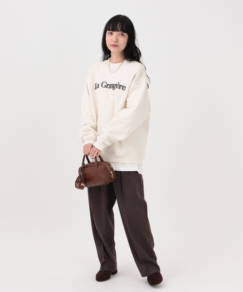 GLOBAL WORK（グローバルワーク） トレーナー スウェット グラフィック