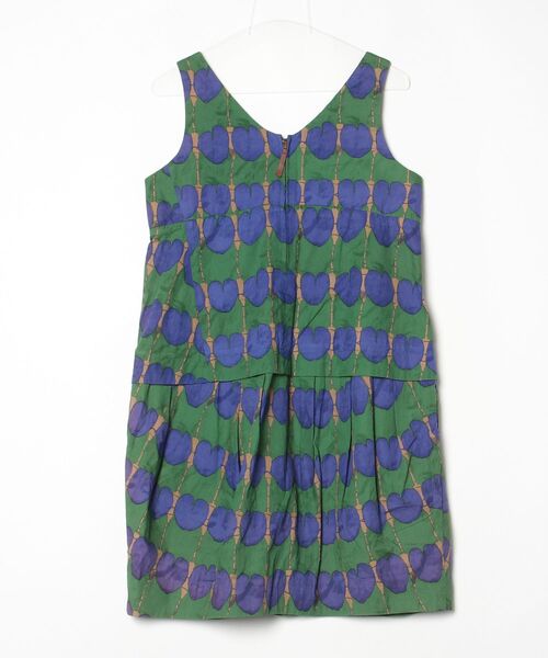 「MUVEIL」 ノースリーブワンピース「MUVEILコラボ」 38 グリーン レディース_画像2