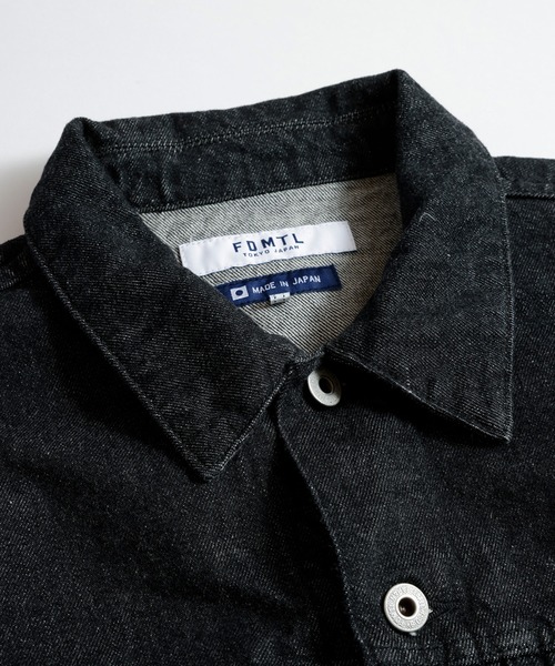 「FDMTL」 デニムジャケット 3 ブラック メンズ_画像3