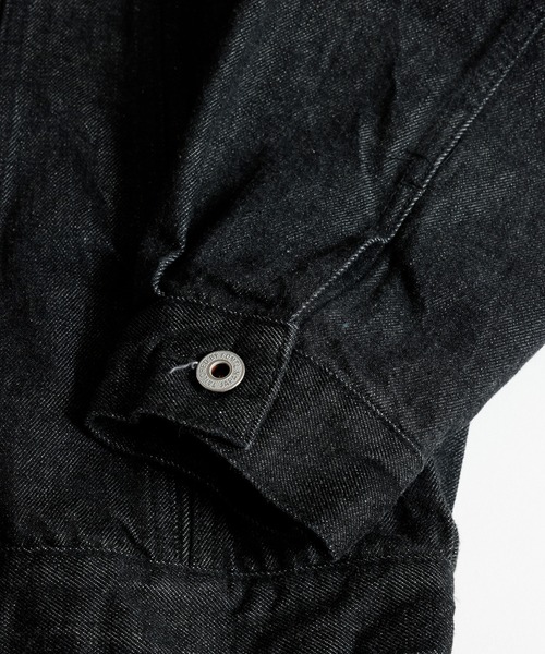 「FDMTL」 デニムジャケット 3 ブラック メンズ_画像7