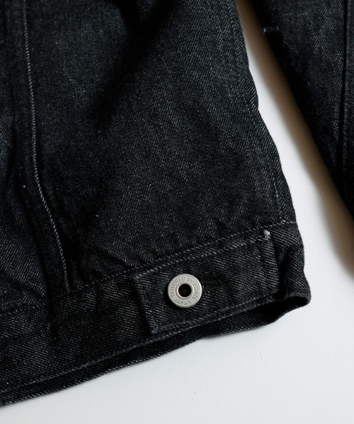 「FDMTL」 デニムジャケット 3 ブラック メンズ_画像8