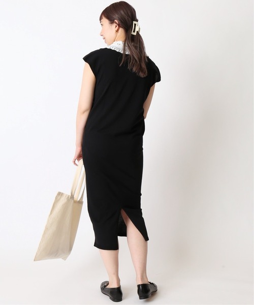 「U by SPICK&SPAN」 ニットワンピース FREE ブラック レディース_画像5