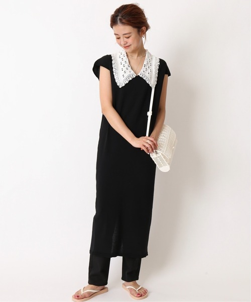 「U by SPICK&SPAN」 ニットワンピース FREE ブラック レディース_画像9