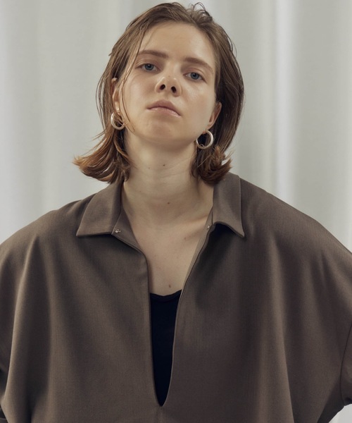 meer. RIPPLES SHEER OVERSHIRT シアー シャツ 【公式通販】
