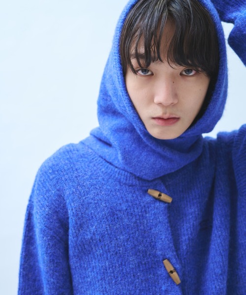 凍り声でトグルカーデとバラクラバのセット 凍り声でトグルカーデとバラクラバのセット（ニット/セーター