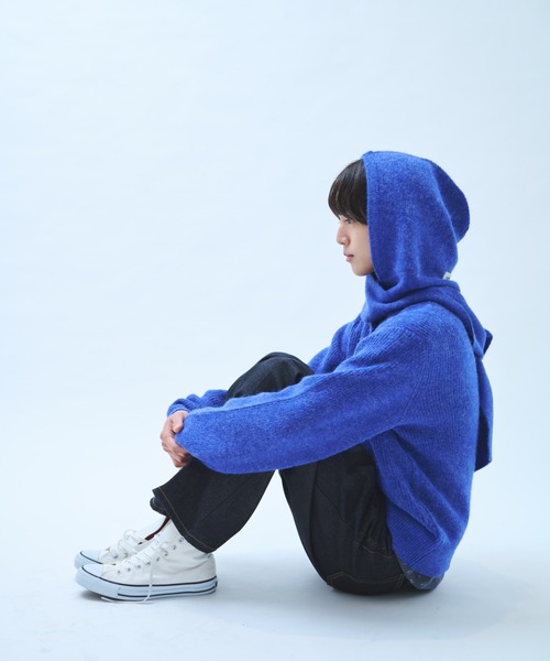 凍り声でトグルカーデとバラクラバのセット 凍り声でトグルカーデとバラクラバのセット（ニット/セーター