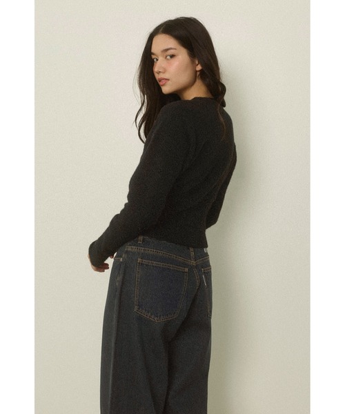 ALEXIA STAM（アリシアスタン） ニット セーター Button Knit Cropped