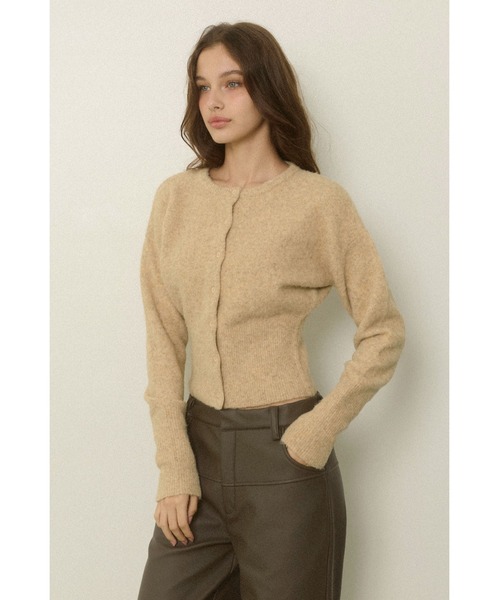 ALEXIA STAM（アリシアスタン） ニット セーター Button Knit Cropped
