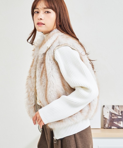 MISCH MASCH（ミッシュマッシュ） ベスト ジレ 一部店舗限定 袖